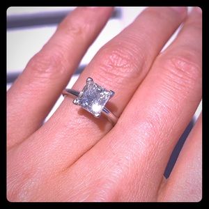 2.0 Carat Brilliant Cut Engagement Ring